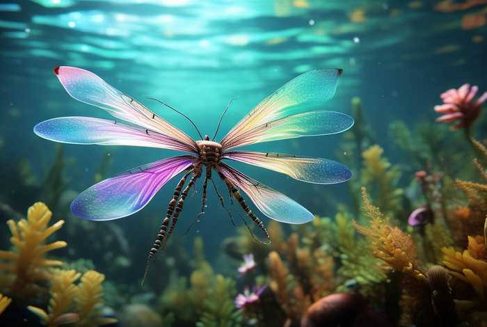 生活在水里的史前昆虫、生活在水里的史前昆虫图片