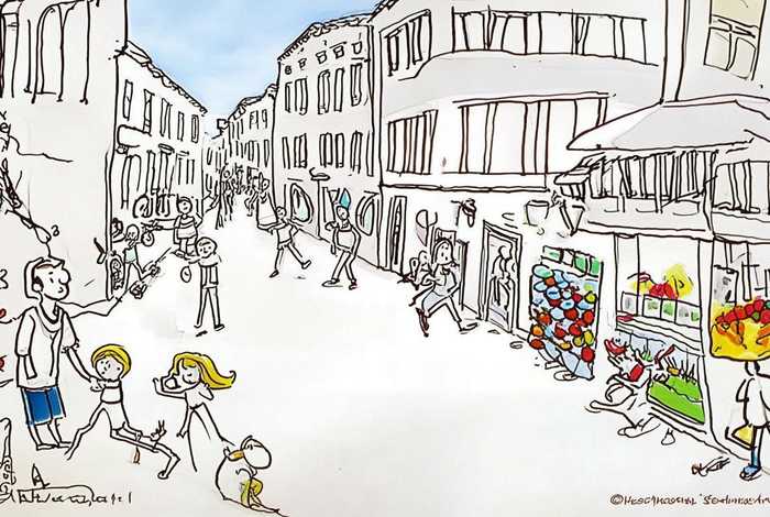 生活景象简笔图片 - 生活景象简笔图片大全