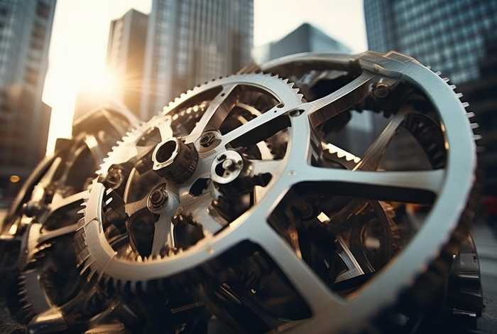 生活的齿轮开始转动；生活的齿轮开始转动了