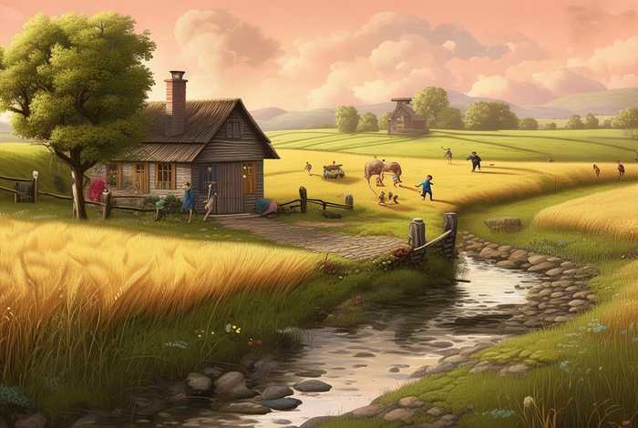 描写乡村田园生活的作文300字 描写乡村田园生活的作文300字三年级