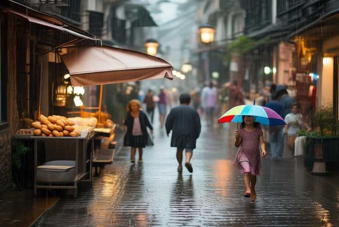日常生活随笔300字下雨（日常生活随笔300字下雨怎么写）