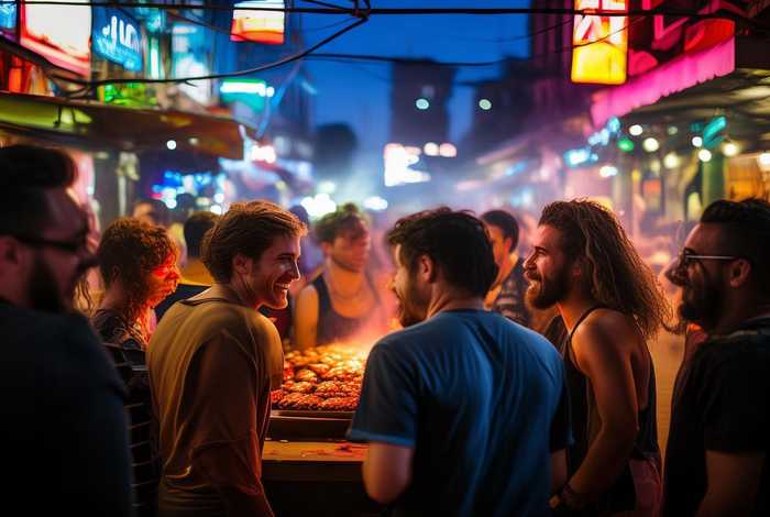 趣夜生活，趣夜生活照