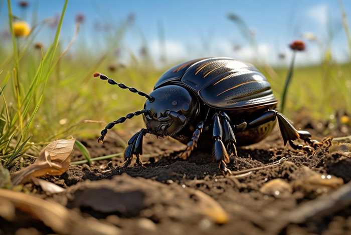 屎壳郎的生活方式及特点图片；屎壳郎的生活特征