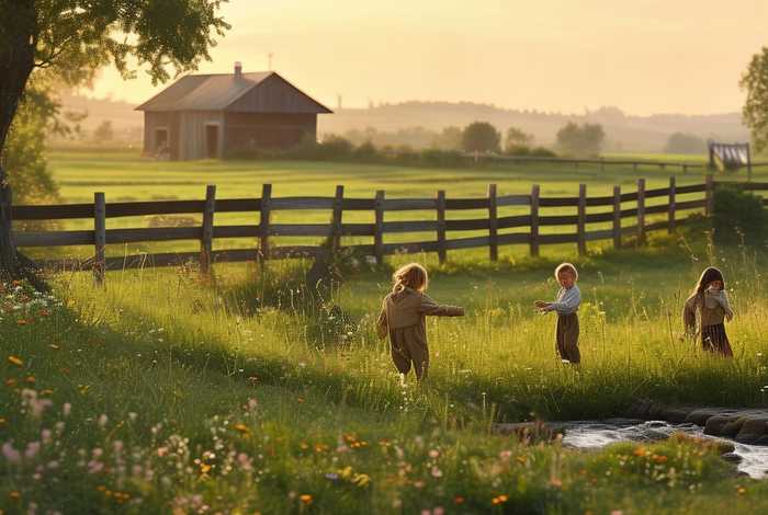 描写儿童生活的诗 描写乡村生活的诗句