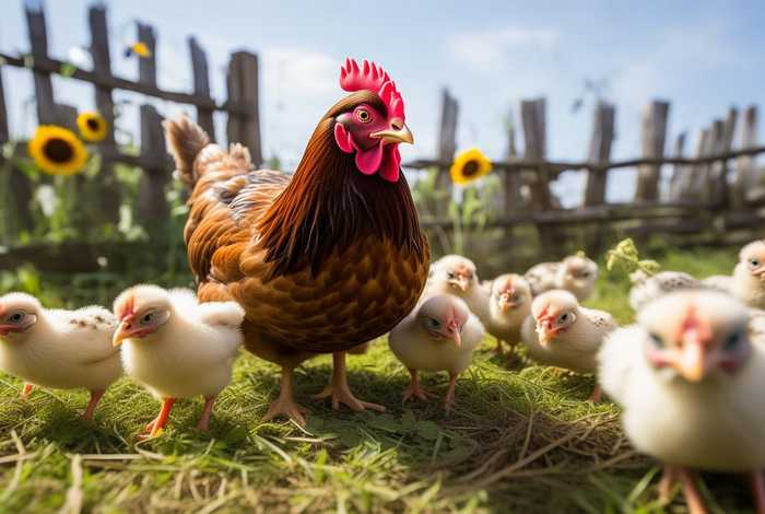 母鸡的生活习性作文300字以上（母鸡的特性的作文）