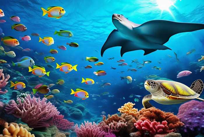 生活在水里的动物图片（生活在水里的动物图片及名称）