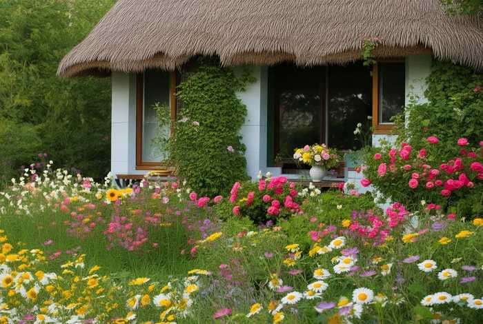 生活与花草融合，生活与花草融合的句子