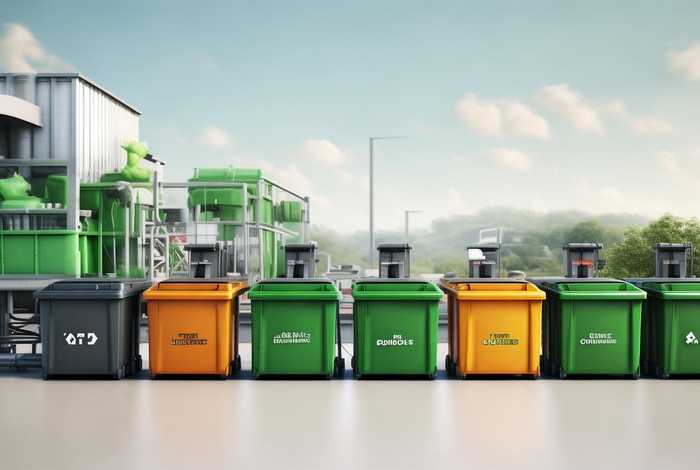 生活垃圾处理工艺流程图、生活垃圾处理工艺流程图片