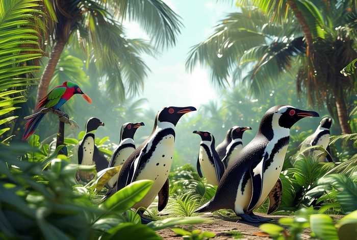 热带也有企鹅生存、热带也有企鹅生存吗 热带也有企鹅生存、热带也有企鹅生存吗