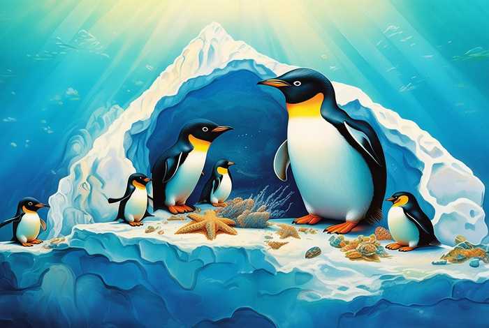 企鹅吃什么、企鹅吃什么? 企鹅吃什么、企鹅吃什么?