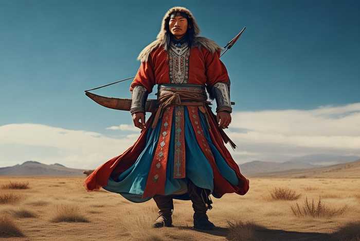 蒙古人装扮，古代蒙古人装扮