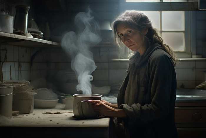 女人无奈的生活场景（女人无奈的生活场景视频）