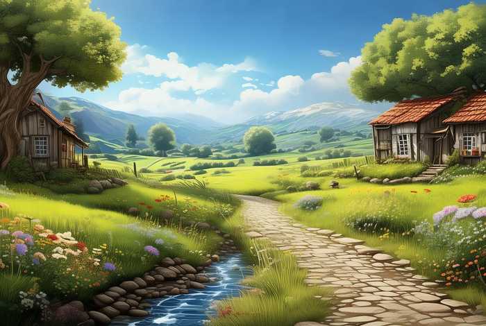 生活如画的唯美句子，生活如画的唯美句子图片