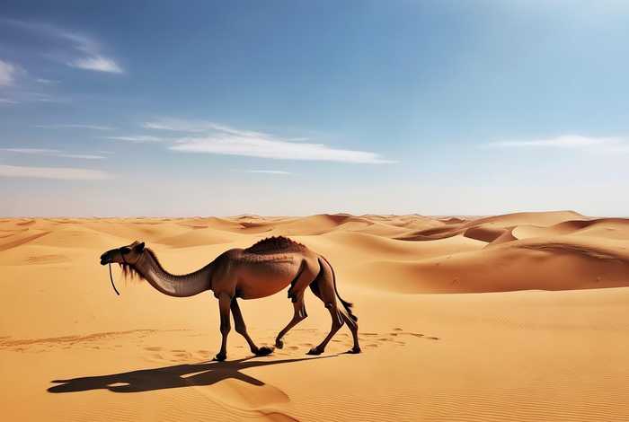 什么动物在沙漠中行走；什么动物在沙漠中行走呢