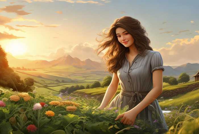 农女的悠闲田园生活（农女的悠闲生活梁田田）