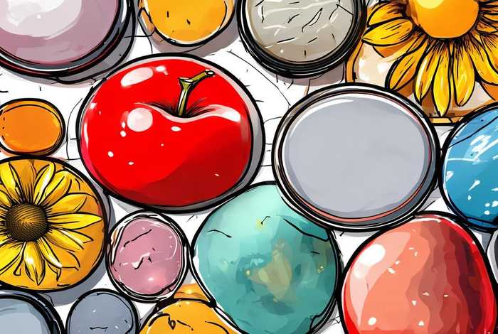 生活中圆形的物品图片大全、生活中圆形的物品图片大全简笔画