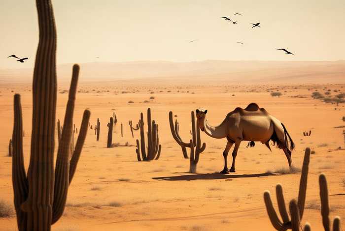 生活在沙漠里的动植物（生活在沙漠里的动植物图片）