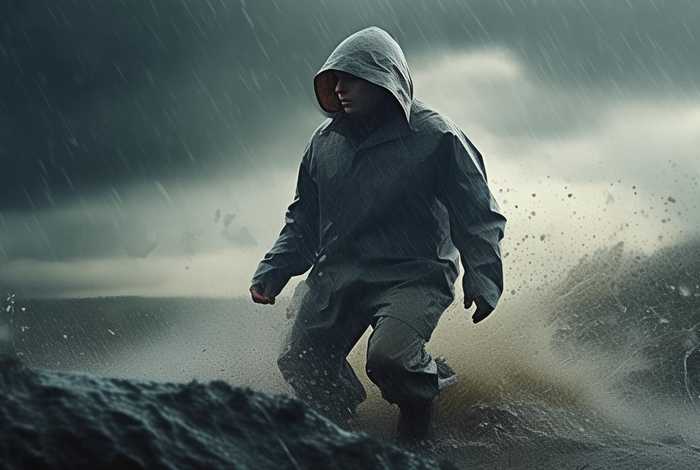 生活的暴风雨中艰难前行；生活的暴风雨中艰难前行的句子