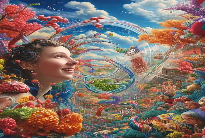 生活像个万花筒300个字；生活像个万花筒300个字怎么写