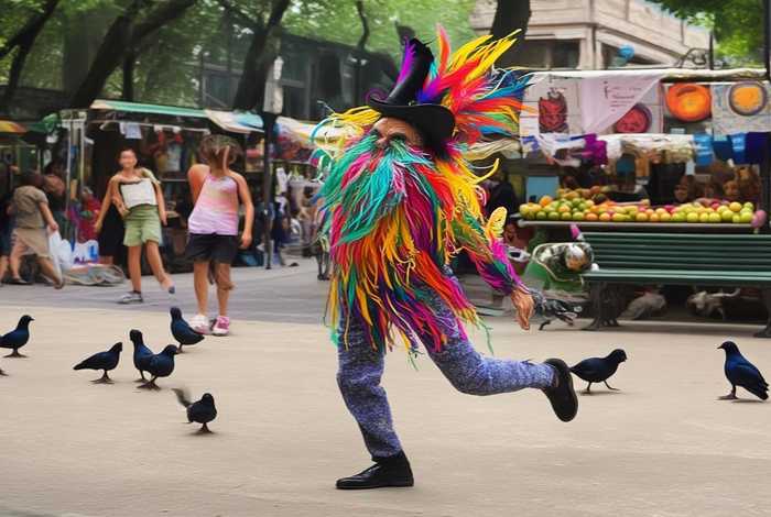 生活中的奇人片段；生活中的奇人片段描写