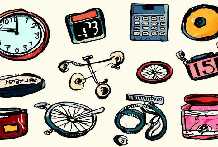 生活中带数字的物品简笔画（生活中带数字的物品简笔画怎么画）