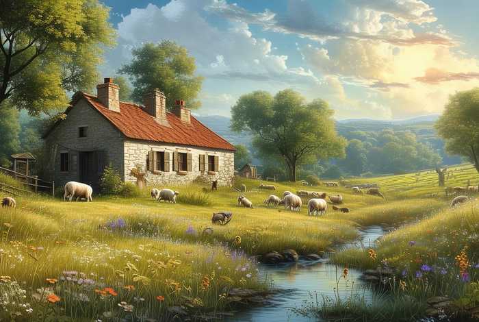 描写乡村生活的散文优美段落，描写乡村生活的散文优美段落摘抄