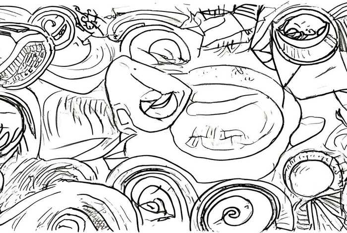 生活中的圆形物品简笔画图片；生活中的圆形物品简笔画图片大全