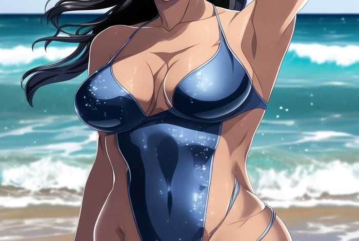 身材泳装；鬼灭之刃美女身材泳装