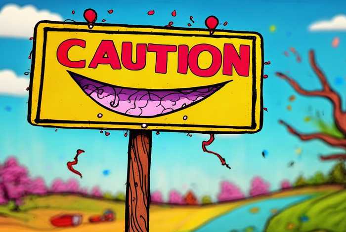 生活中的警示牌图片、生活中的警示牌图片简笔画