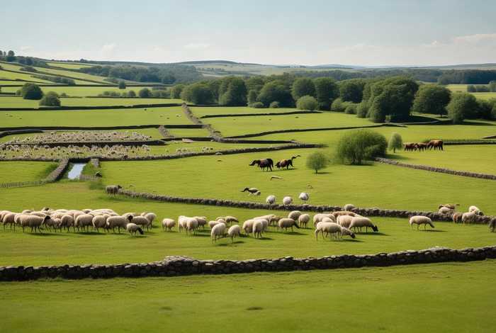 牧场的分部 牧场的分类