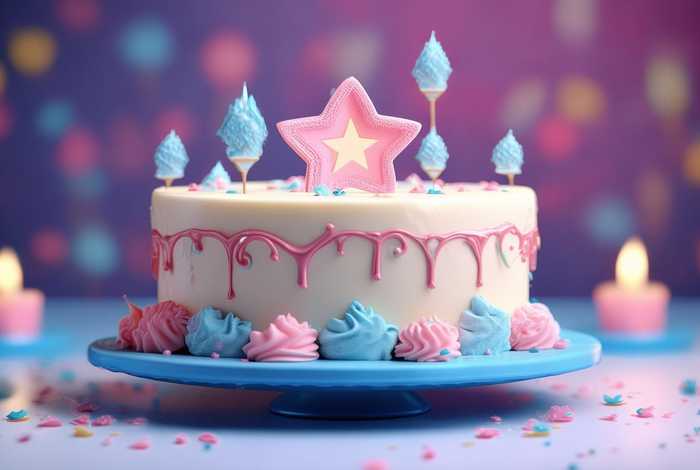 如何画生日蛋糕简单又漂亮、如何画生日蛋糕简单又漂亮图片