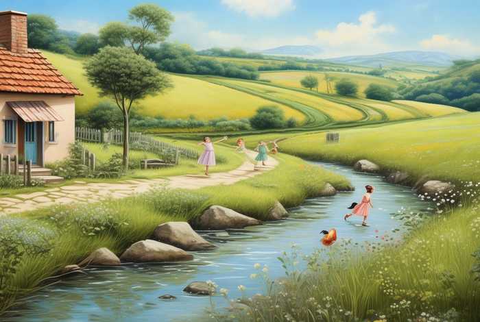 描写田园乡村生活的诗句 - 描写田园乡村生活的诗句小学