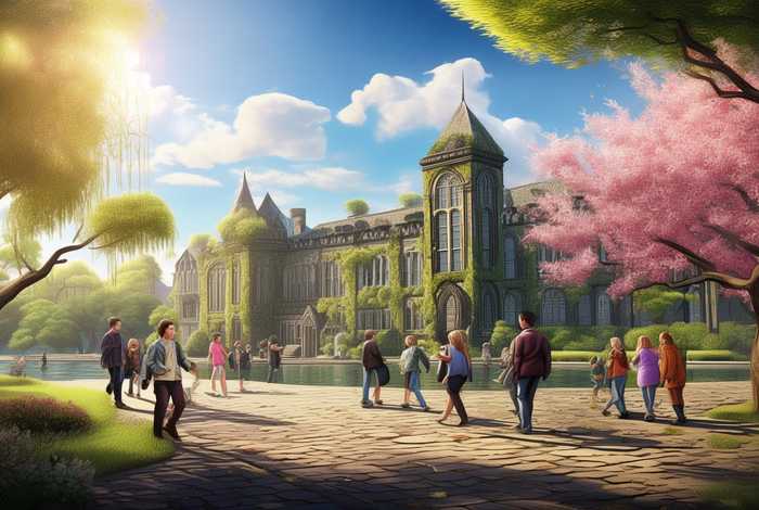 描写校园生活的优美段落 描写校园生活的优美句子或段落