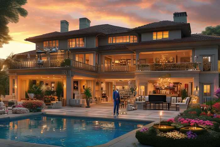 乔丹的奢华生活、乔丹的奢华生活图片