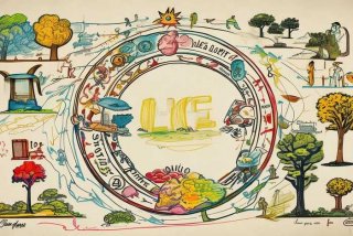 生活中的流程图带循环；生活中的流程图带循环怎么画