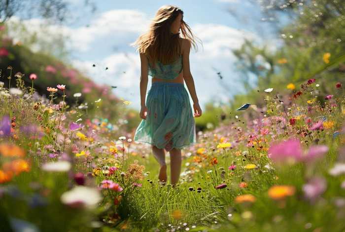 生活在春天里完整版、生活在春天里600字