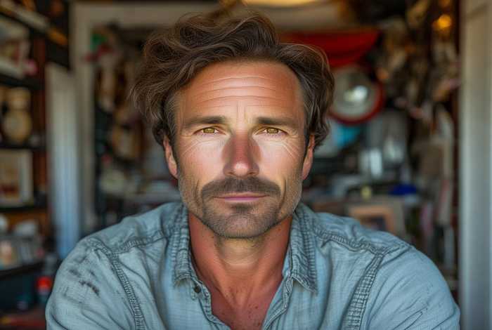 三十岁男人真实生活照；三十岁男人真实生活照片图片