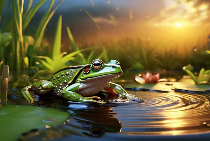 青蛙生活习惯的图片；青蛙的生活习惯视频
