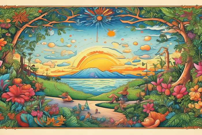 热爱生活手抄报图片 唯美；热爱生活手抄报图片 唯美大全