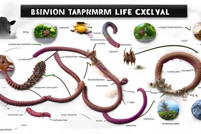 牛带绦虫生活史思维导图，牛带绦虫生活史思维导图高清
