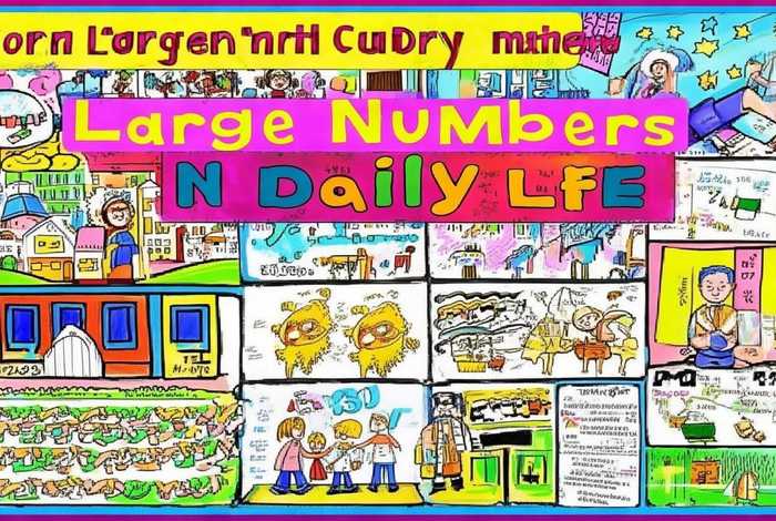 生活中的大数(四年级) - 生活中的大数(四年级)手抄报