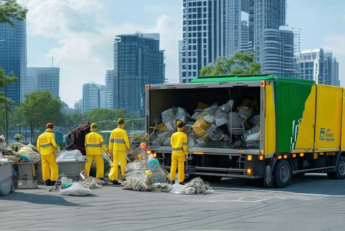生活垃圾规范清运照片；生活垃圾规范清运照片图片