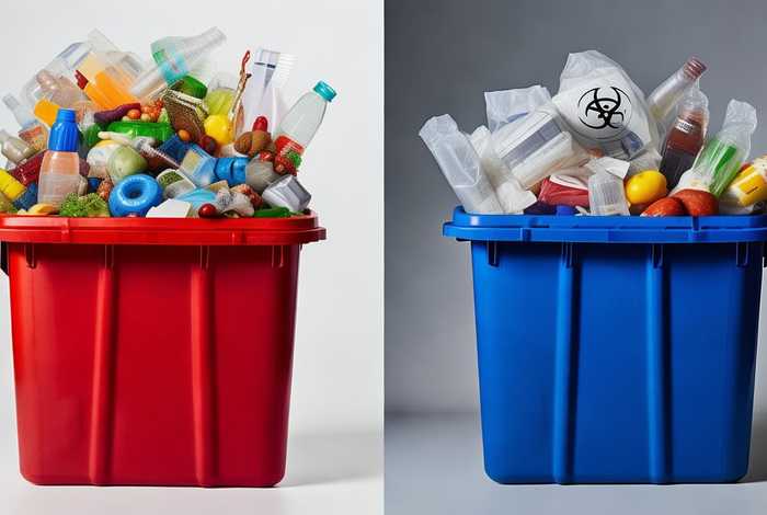 生活垃圾和医疗垃圾区别；生活垃圾和医疗垃圾区别是什么