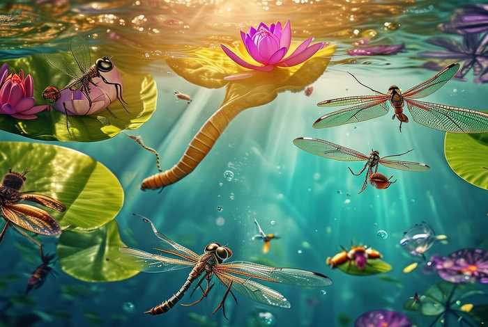 生活在水里的昆虫的名字、生活在水里的昆虫的名字有哪些