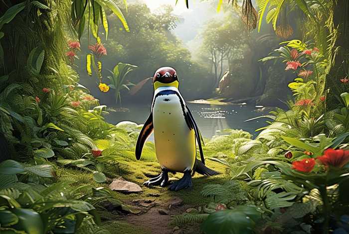 什么企鹅生活在热带雨林；什么企鹅生活在热带雨林里