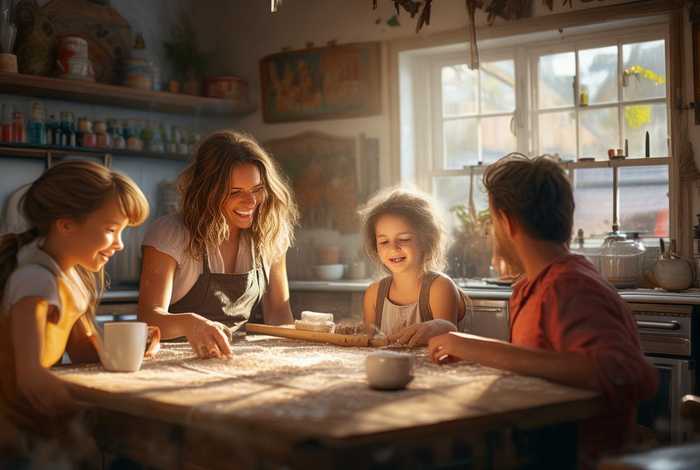 手绘生活场景，手绘生活场景图片