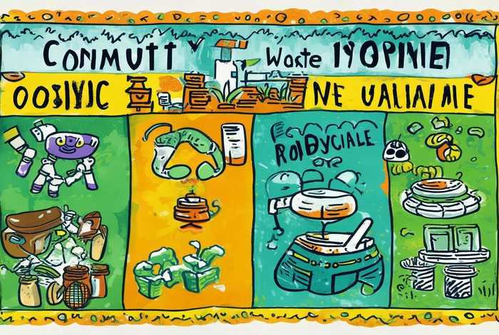 生活垃圾分类手抄报模板（生活垃圾分类手抄报模板内容）