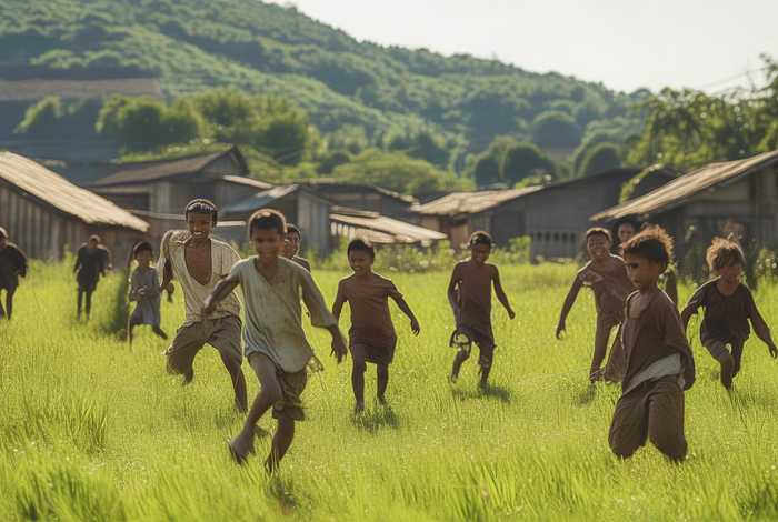 农村儿童生活描述 - 农村儿童生活描述简短