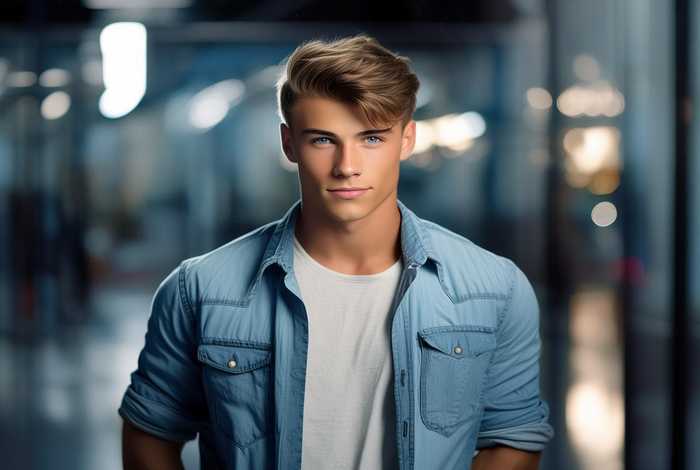 人物生活照片男生 - 人物生活照片男生帅气