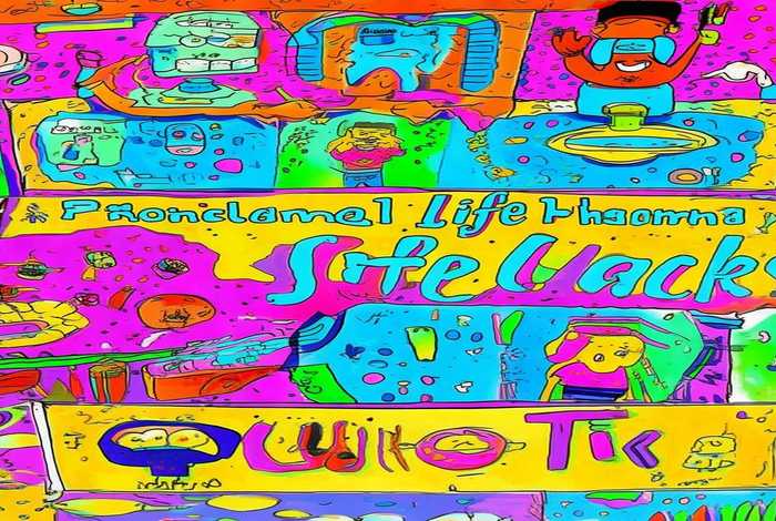 生活中的小窍门手抄报南都达，生活中的小窍门手抄报模板